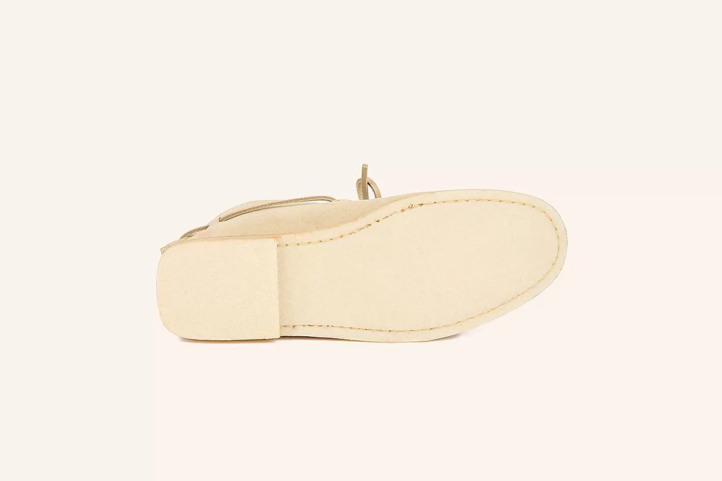 New Heschung Arapaho-Loafer Zand Kalfssuede