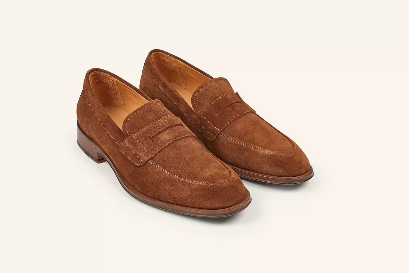 New Heschung Erwin Loafer Hazelnoot Hydrovelours