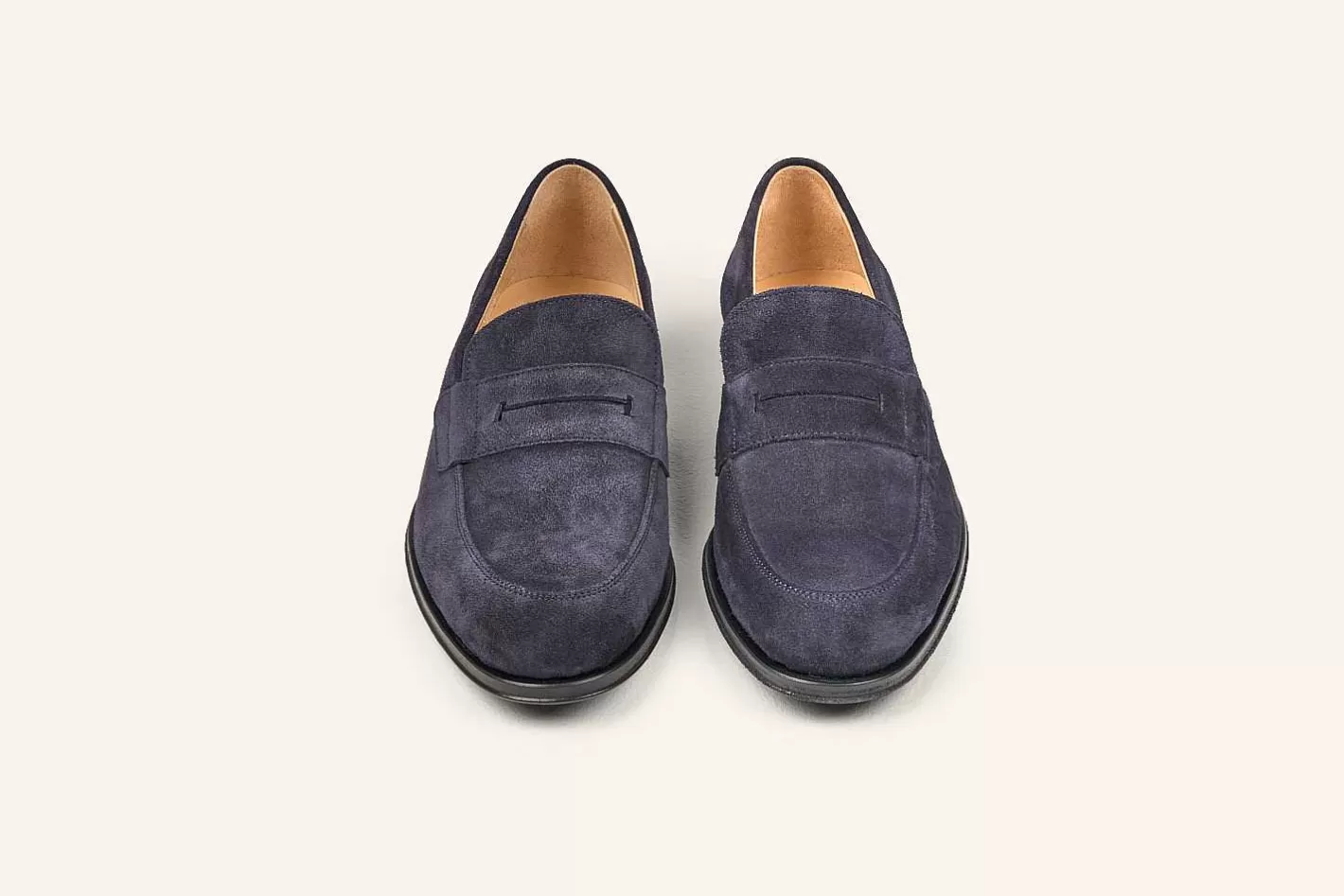 Store Heschung Erwin Loafer Marine Hydrovelours