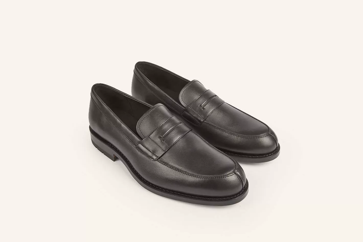 Shop Heschung Lilium-Loafer Zwart Anilkalf